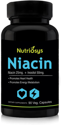 

Nutriosys Niacin - 25mg,Veg Capsules(90 No)