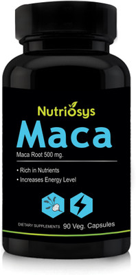 

Nutriosys Maca - 500mg,Veg Capsules(90 No)