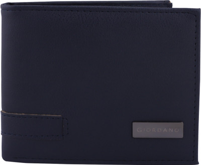 

Giordano Men Casual Blue Artificial Leather Wallet(8 Card Slots)