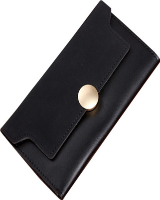 

DESPRATO Women Black Artificial Leather Wallet(5 Card Slots)