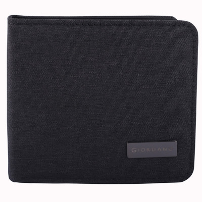 

Giordano Men Casual Black Artificial Leather Wallet(3 Card Slots)