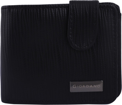 

Giordano Men Casual Black Artificial Leather Wallet(6 Card Slots)