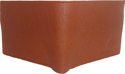 

pocket bazar Men Casual Tan Artificial Leather Wallet(5 Card Slots)