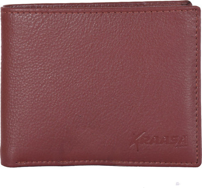 

Kraasa Men Casual Brown Genuine Leather Wallet(5 Card Slots)