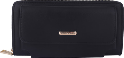 

Giordano Women Casual Black Artificial Leather Wallet(6 Card Slots)