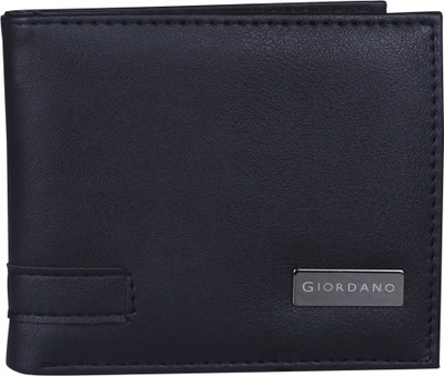 

Giordano Men Casual Black Artificial Leather Wallet(8 Card Slots)
