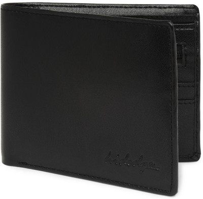 

Hidedge Men Black Artificial Leather Wallet(6 Card Slots)