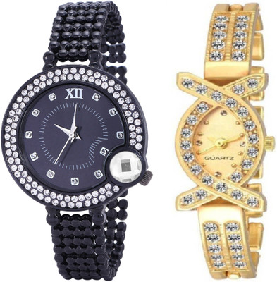 

iDIVAS 8181-Girls Exclusive (Casual+PartyWear+Formal) Designer Combo Watch - For Women