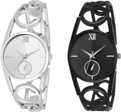 

Glamexy NEW Analogue Dial Mens/Boys Watch Combo Gift Women/Girls Watch - For Women