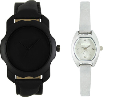 

Shocknshop LR22_219 Designer Analog Chain Strap Couple Watch - For Men & Women