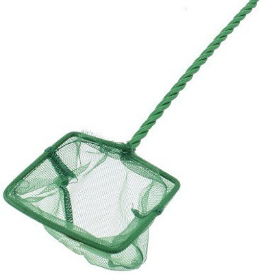 

shalimar pets Metal Frame Aquarium Fish Landing Net (Size Net - Large 6Inch) Aquarium Fish Net(9 cm x 15 cm)