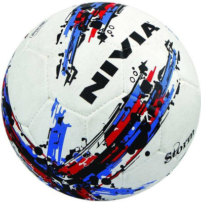 

Nivia STORM WHITE FOOTBALL Football - Size: 5(Pack of 1, Multicolor)