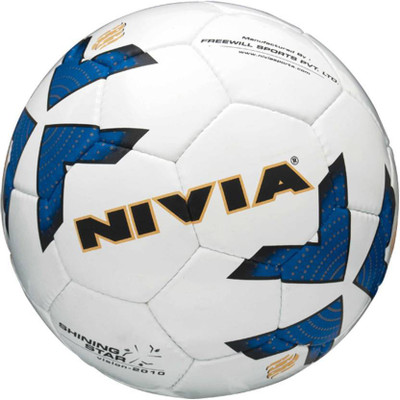 

Nivia SHINING STAR BLUE FOOTBALL Football - Size: (Pack of 1, Multicolor