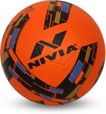 

Nivia FOOTBALL 18 Football - Size: 5(Pack of 1, Orange), Multicolor