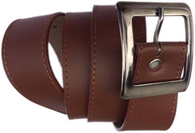 

Cyclone Men Formal Brown Artificial Leather Belt