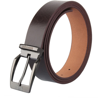 

SNVOGUE Men Formal Brown Genuine Leather Belt