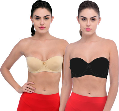 Piftif Women Push-up Lightly Padded Bra(Multicolor)