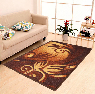 KUBER INDUSTRIES Brown Cotton Carpet(3 ft,  X 5 ft, Rectangle)