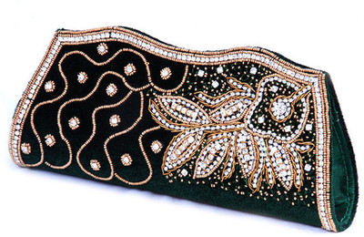 

Abqa Casual, Party Black Clutch