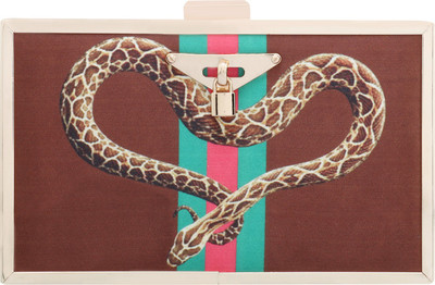 

Puneet Gupta Party Brown Clutch