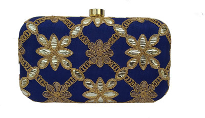 

worthyy enterprises Casual Blue Clutch