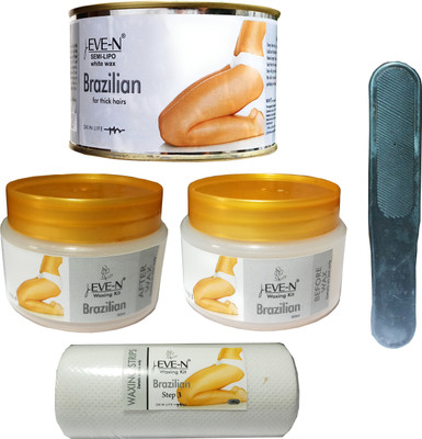 

EVE-N Waxing Kit Personal Brazilian ( Wt: 120ml + 350g ) ( Pack of 5 )(Set of 1)