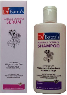 

DR BATRA Dr. Batra Hair Fall Serum With Hair Fall Shampoo (MRP - 849)(Set of 1)