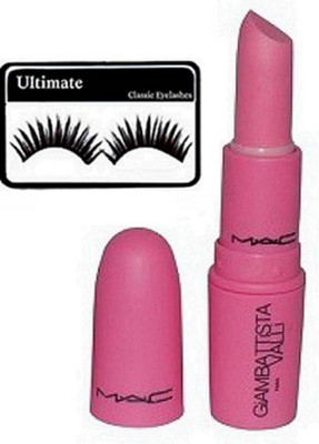 

Ultimate Eyelashes & Giambattista Valli real doll Lipstick of Mac(Set of 2)