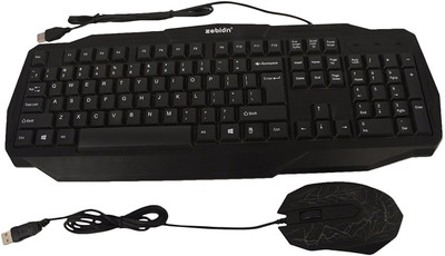

zebion Sliver Samurai Gaming Keyboard and Mouse Combo Set