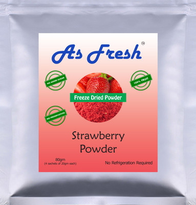 

As Fresh Freeze Dried Strawberry powder Pink(80 g)