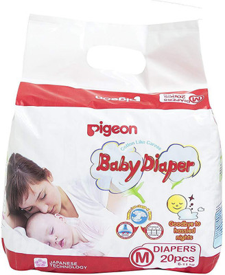 

Pigeon Diaper Pack M 20 - M(20 Pieces)