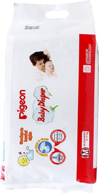 

Pigeon Baby Diaper M Size 40Pcs Pin - M(40 Pieces)