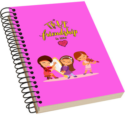 

MrSanotiyas A5 Notebook(Innovative Acrylic Notebook, Multicolor)