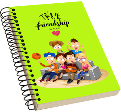 

Clickplick A5 Notebook(Innovative Acrylic Notebook, Multicolor)