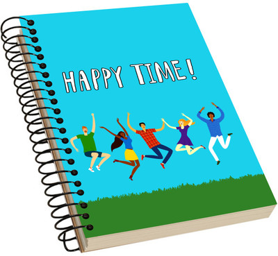 

Clickplick A5 Notebook(Innovative Acrylic Notebook, Multicolor)