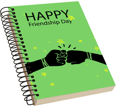 Clickplick A5 Notebook(Innovative Acrylic Notebook, Multicolor)
