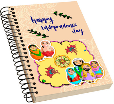 

MrSanotiyas A5 Notebook(Innovative Acrylic Notebook, Multicolor)
