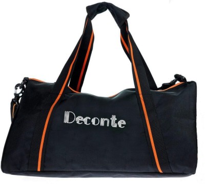 

deconte 20 inch/51 cm TRICKS Gym Bag(Black, Orange)