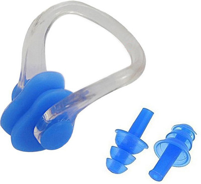 

Faiydashop Soft Silicone (Multicolor) Ear Plug & Nose Clip(Multicolor)