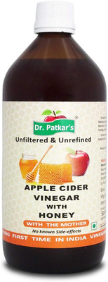 

Dr. Patkar's ACVHNY-500 Apple Cider Vinegar(500 ml, Apple, Honey Flavored)