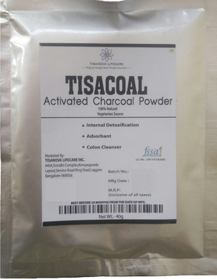 

tisacoal Activated Charcoal Powder 40gram Sachets(40 g)