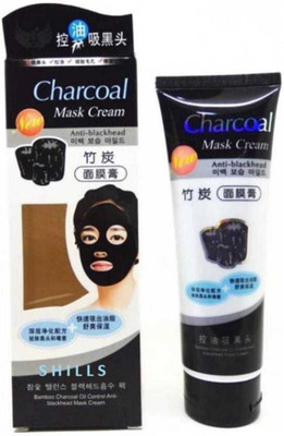 

zenulife Charcoal Mask Cream Bamboo Charcoal Oil Control Anti Black Head Mask Cream (130 ml)(130 g)