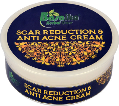 

Basaika Herbal Care Anti acne & Scar reduction cream, 100% Natural(50 g)