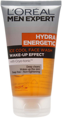 

L'oreal Paris MEN EXPERT HYDRA ENERGETIC ICE COOL FACE WASH WITH CRYO-TONIC Face Wash(100 g)