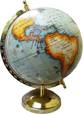 

Ajmoda Antique Gold World globe Educational/Antique Globe with Gold Finish Metal Arc and Base 8 inches Color cream Beige Political World Globe(Medium (8 inches) cream Beige)