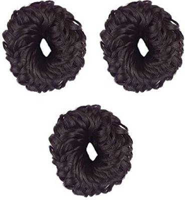 

Confidence Easy To Use Hair Accessories, Hair Juda Band 3 (Small) Rubber Band Style For Women & Girls, Brown Hair Accessory Set(Brown)
