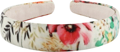 

Puneet Gupta Garden of Roses Floral Print Hairband For Women Hair Band(White)