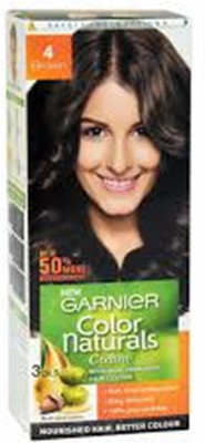

Garnier Color Naturals Cream 4 Brown 60ml + 50g Hair Color(Brown)