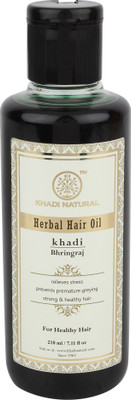 

Khadi Natural Herbal Hair Oil Bhringraj Hair Oil(420 ml)