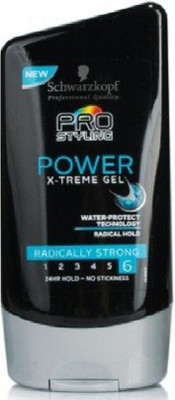 

Schwarzkopf Pro Styling Power X-Treme Gel Hair Styler Radically Strong 6 150 ml Gel(150 ml)